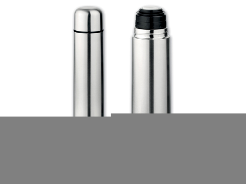 LITER vacuum flask, 1 l, Silver