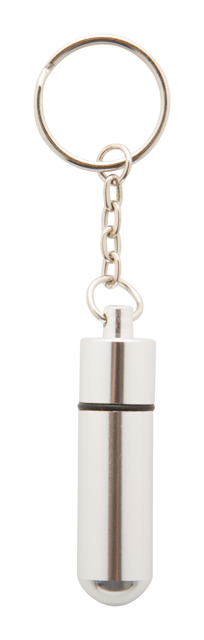 Alumpill keyring pillbox