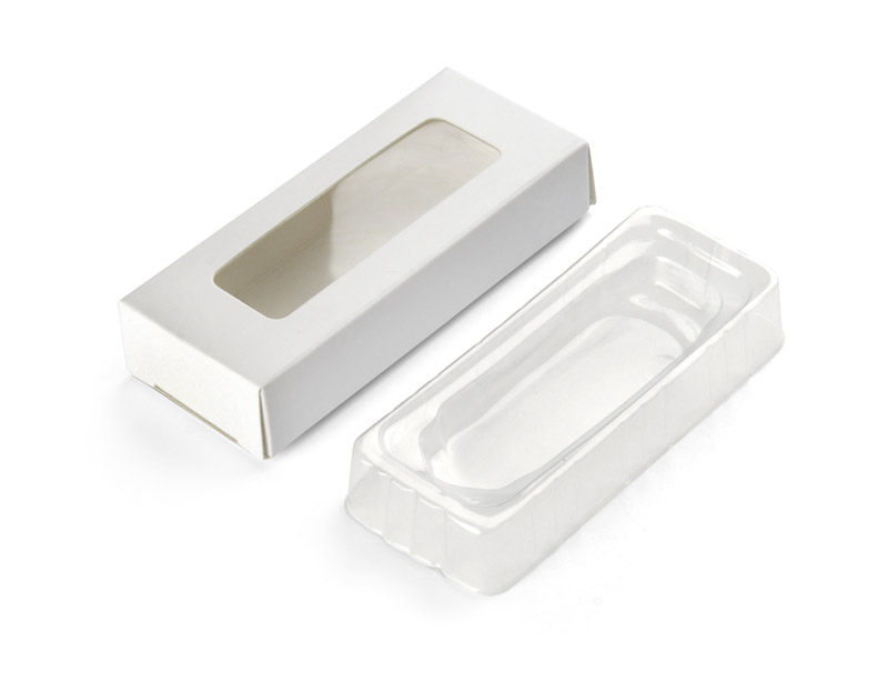 Box for USB flash drives with big tray