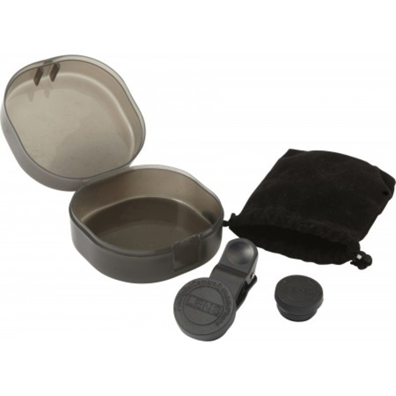 Set of 2 lenses for mobile phones