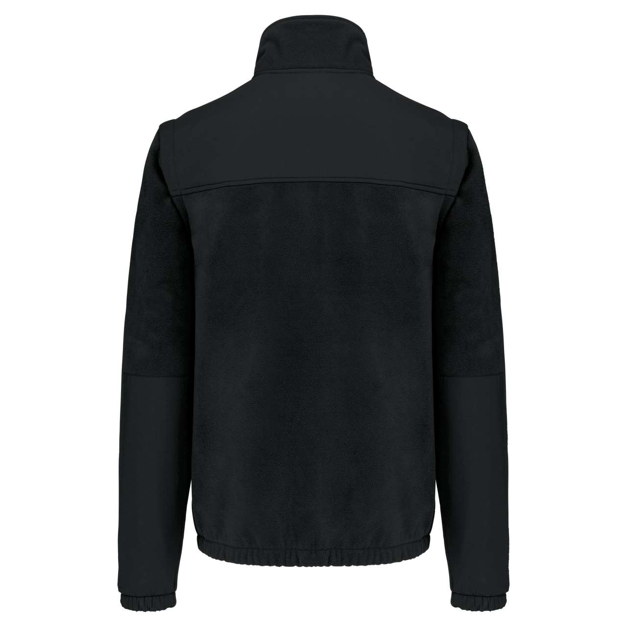 FLEECE JACKET WITH REMOVABLE SLEEVES