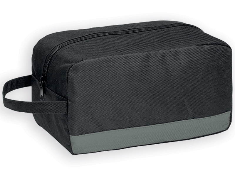 COSMI polyester cosmetic bag, 600D, Grey