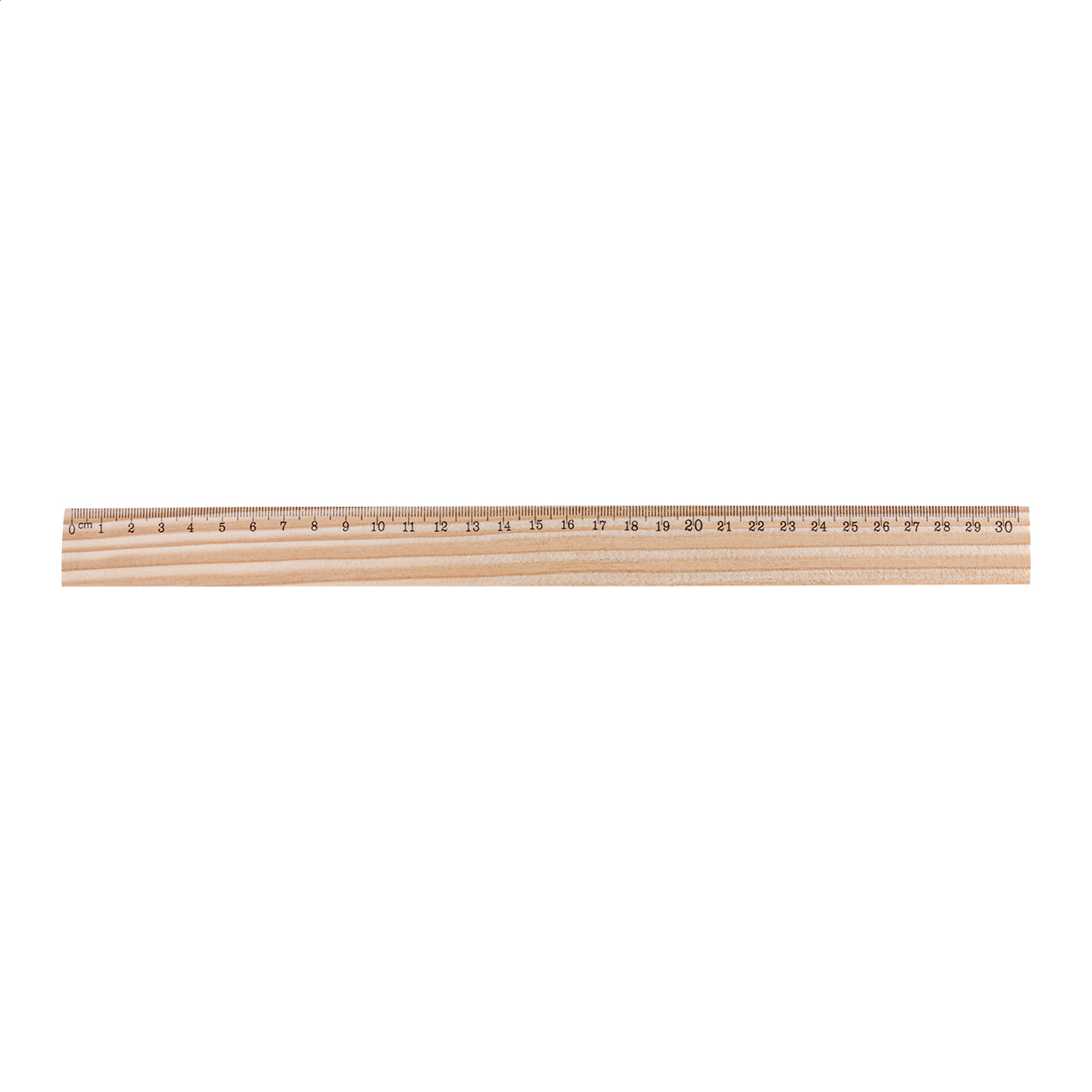 ThreeO pine wood ruler
