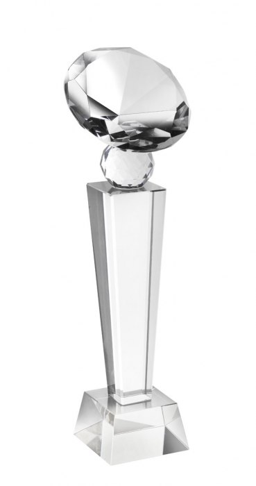 CRYSTAL TROPHY DUBAI H=200 mm