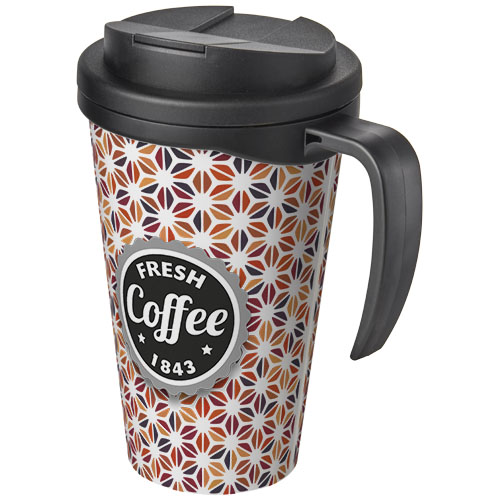 Brite-Americano® Grande 350 ml mug with spill-proof lid