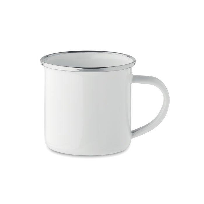 Enamel layer sublimation mug