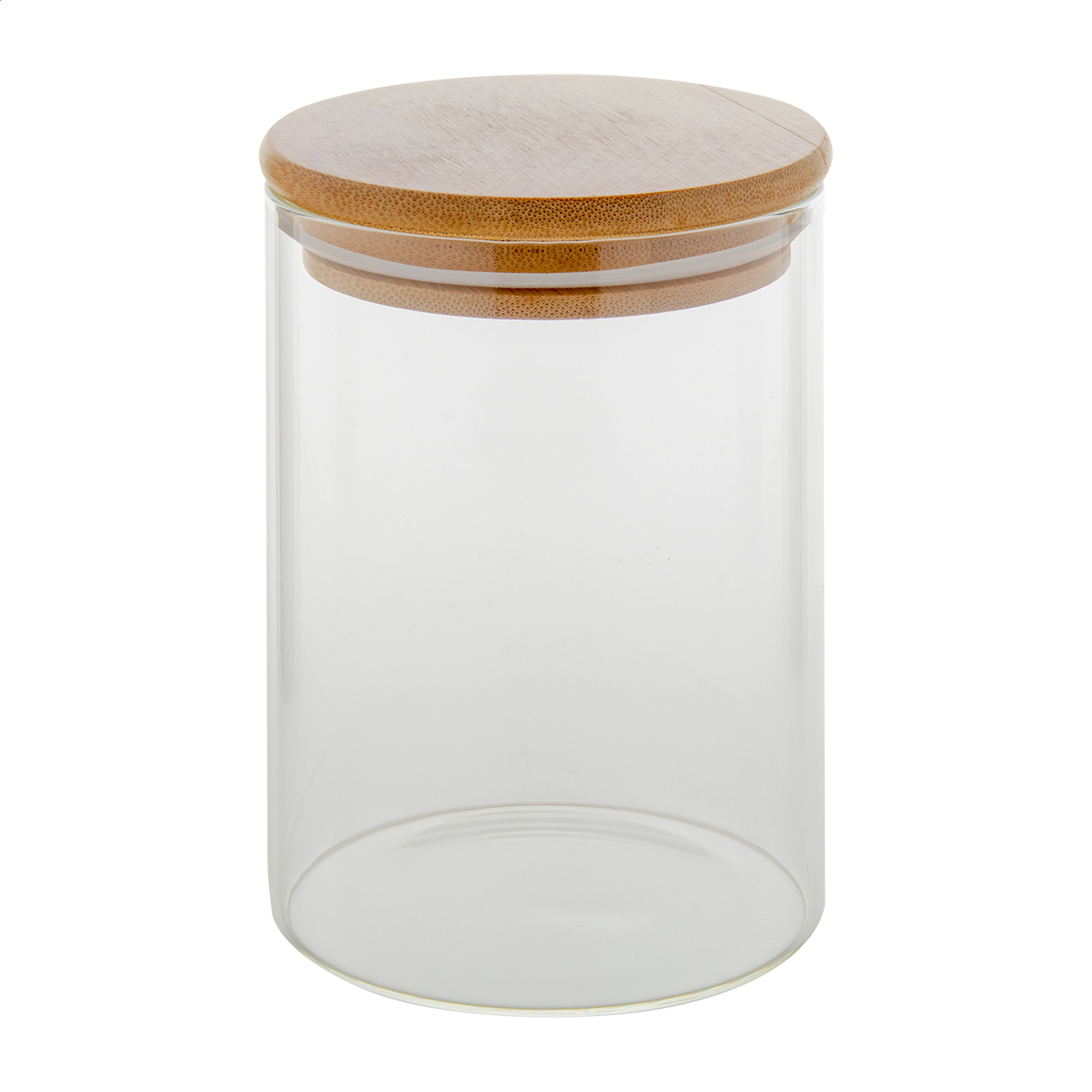 Momomi glass storage jar