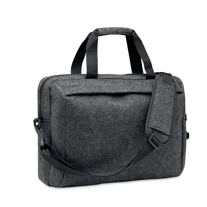 15 inch RPET felt laptop bag