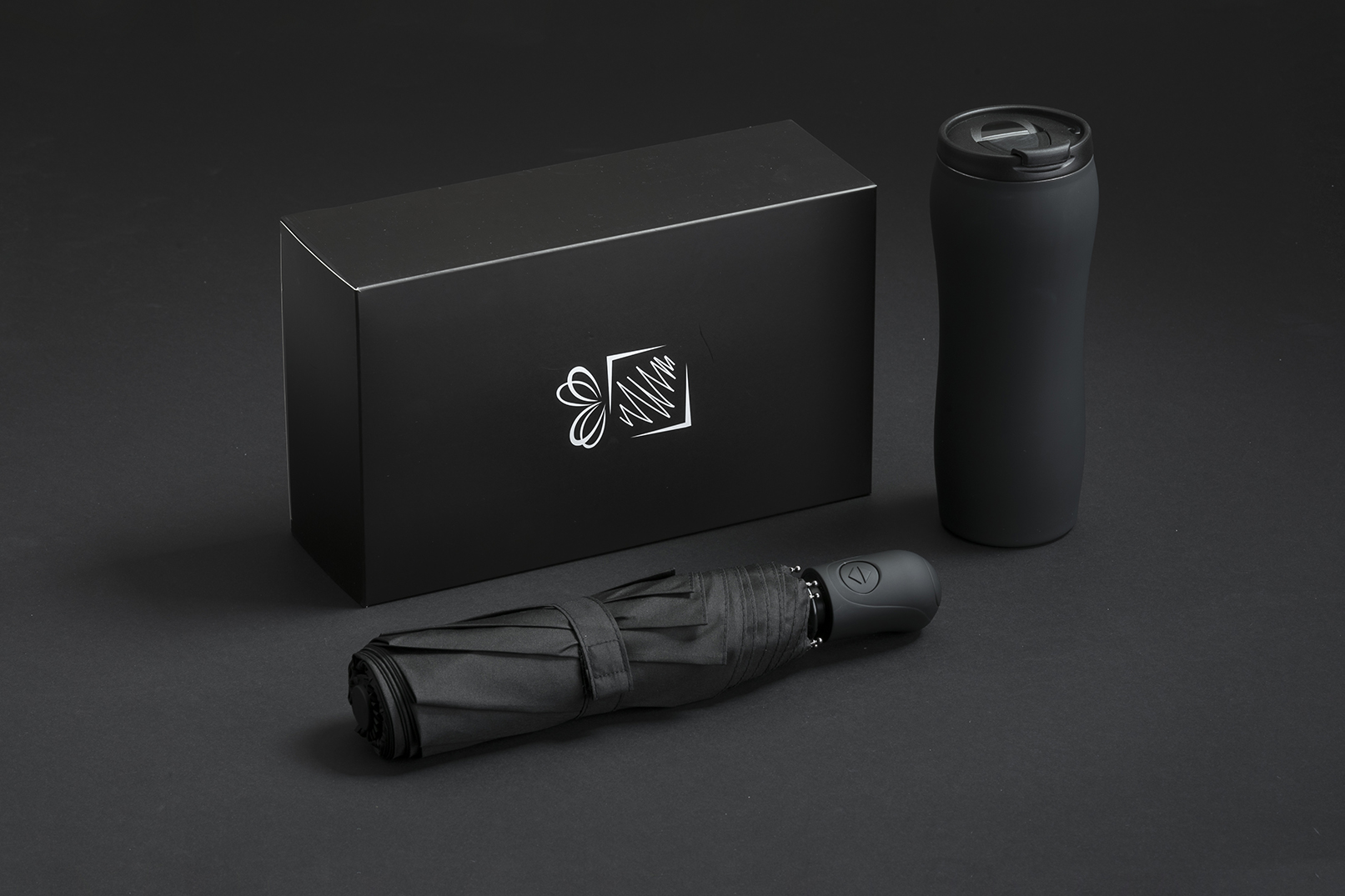 WORK SET: THERMAL MUG & FULL AUTOMATIC UMBRELLA