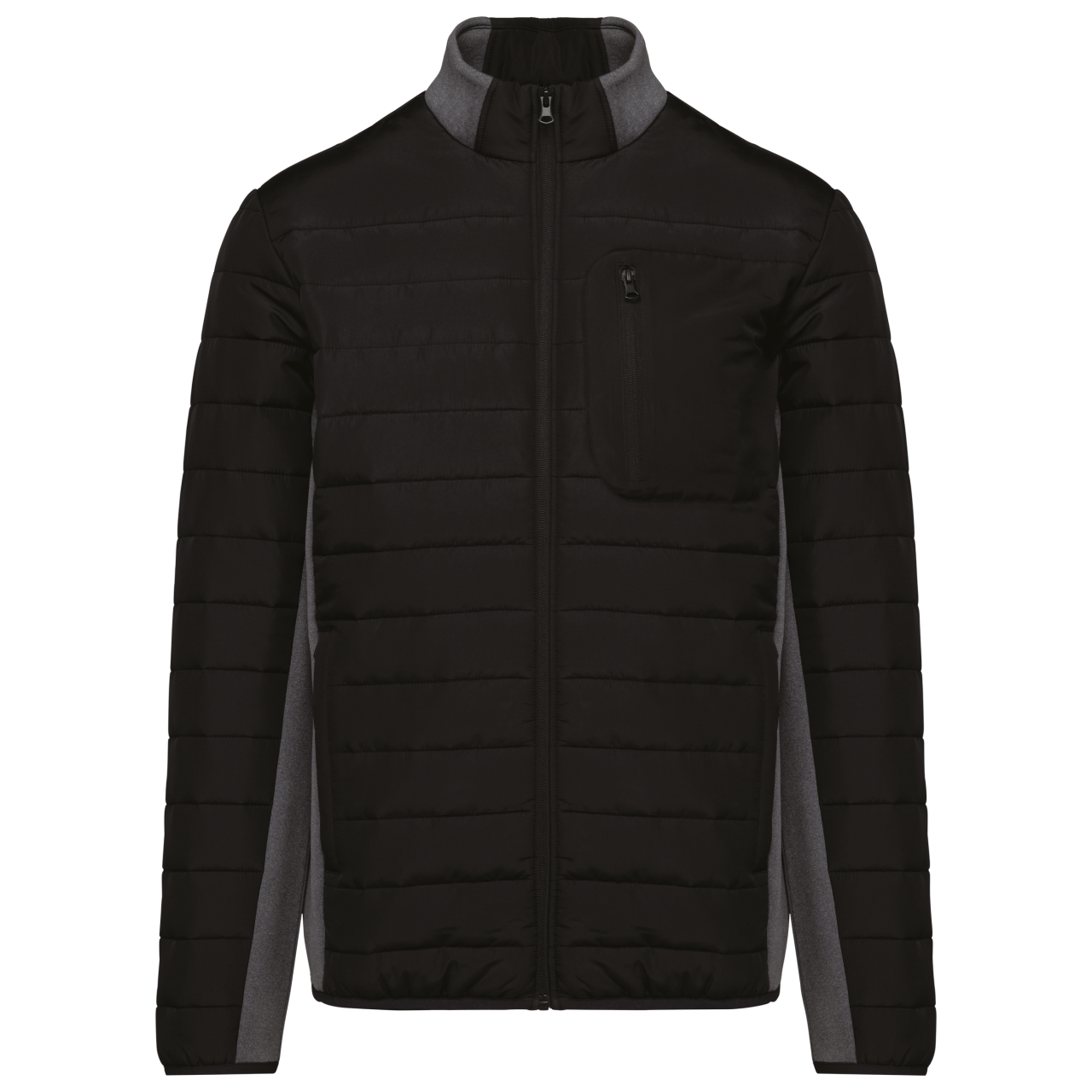 MEN'S BI-MATERIAL PADDED JACKET