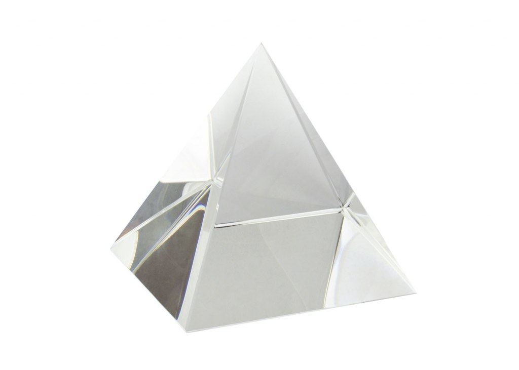 PYRAMID CRYSTAL K9 80X80X80 mm