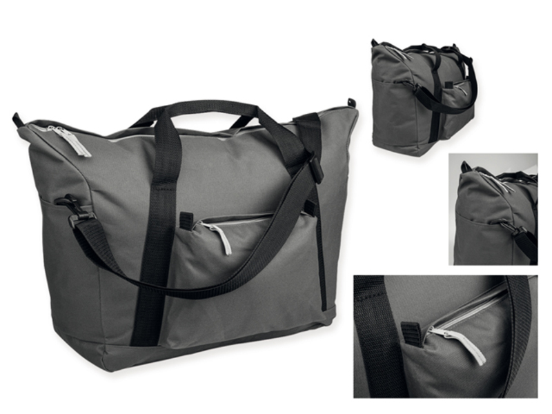 LOAN polyester travel bag, 600D, Grey