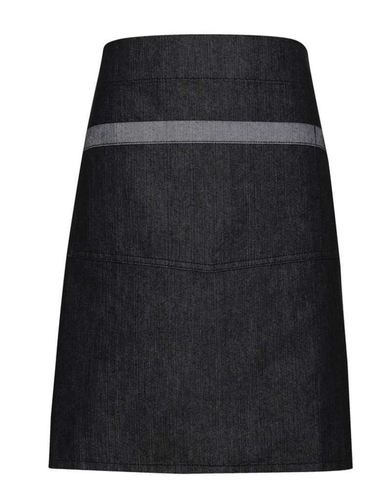 'DOMAIN' CONTRAST DENIM WAIST APRON