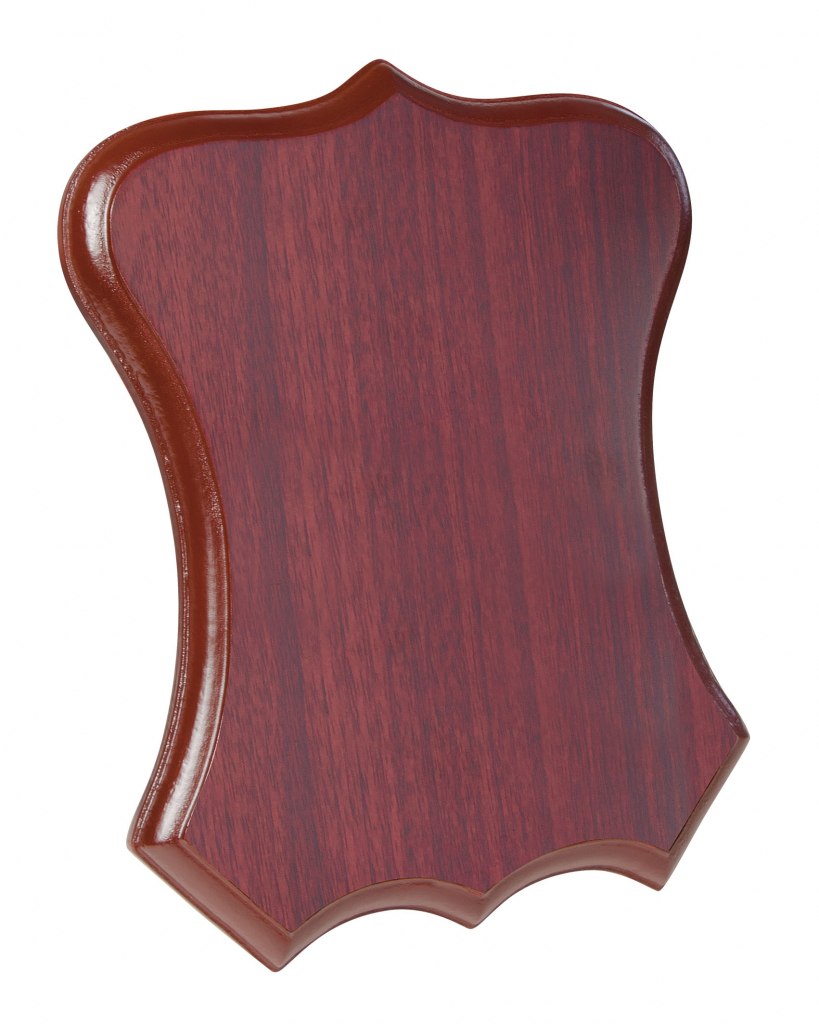 PLAQUE MAHOGANY 180X230X15 MM