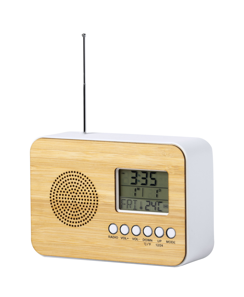 Bordio radio desk clock