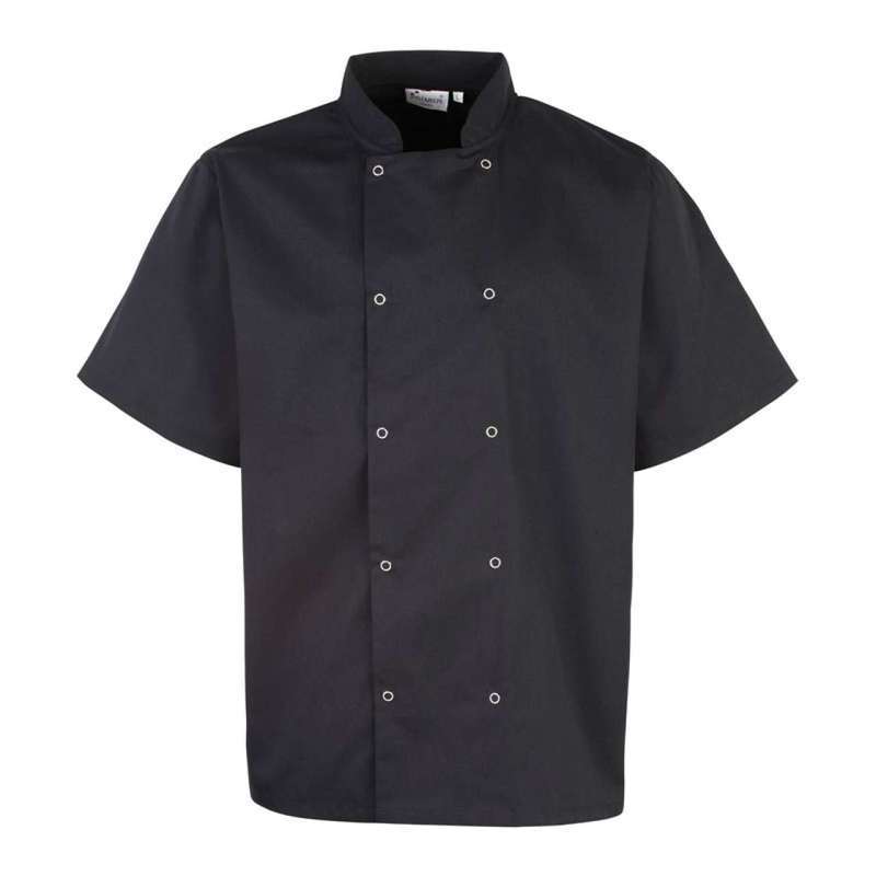 CHEF'S SHORT SLEEVE STUD JACKET