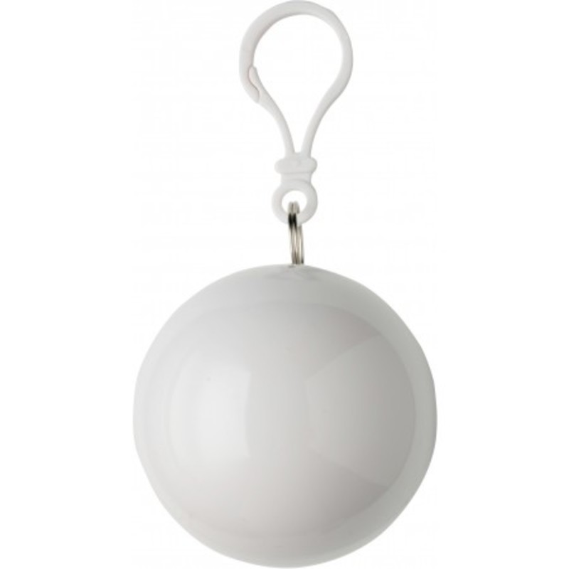PVC poncho in a plastic ball