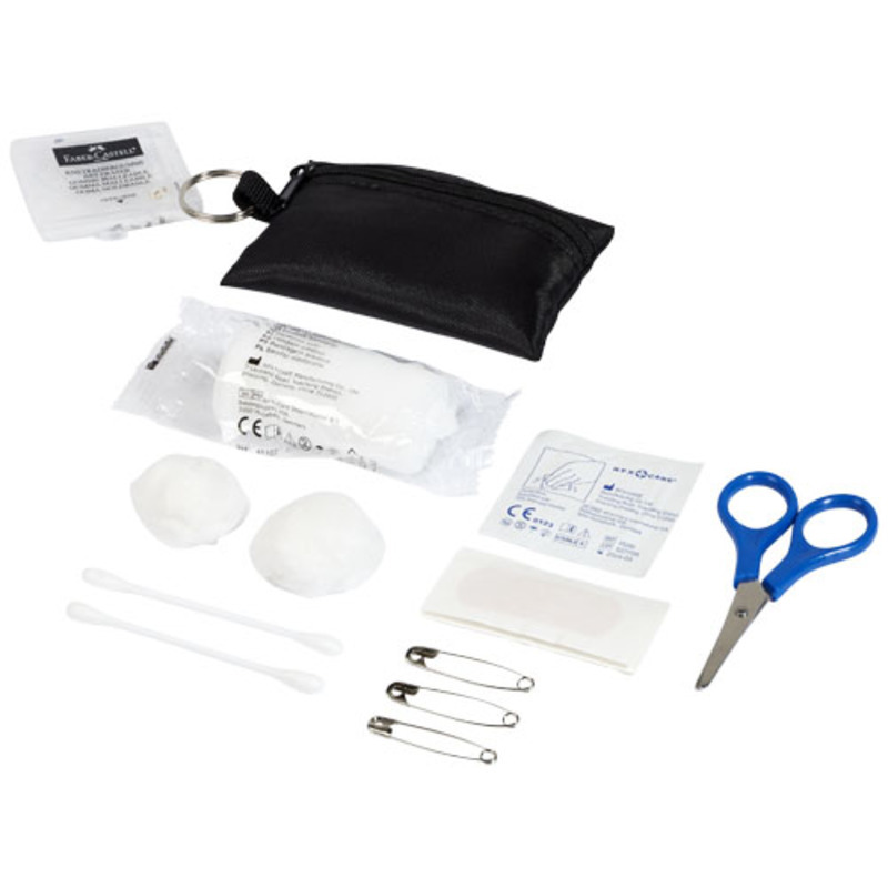 Valdemar 16-piece first aid keyring pouch