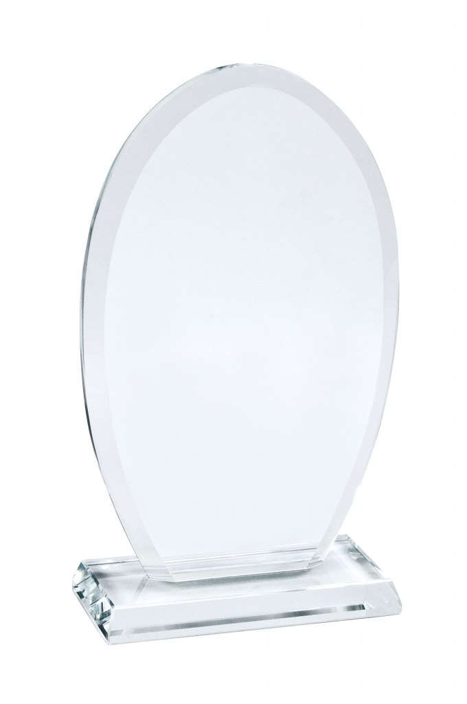 TROPHY OVAL GLASS mm 90 H