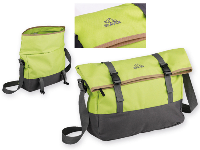 DERICK polyester shoulder bag, 600D, Light green