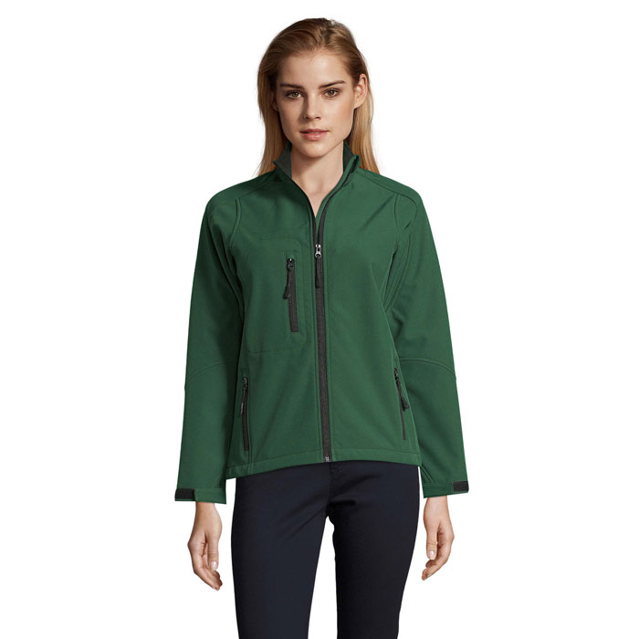 ROXY WOMEN SOFTSHELL ZIPPED