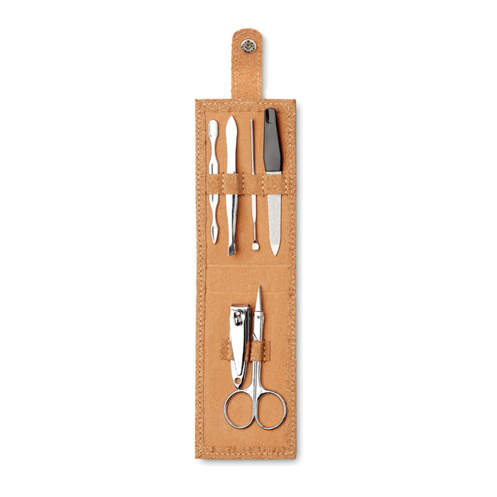 Cork 6 piece manicure set