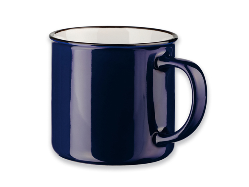 VERNON ceramic mug, 360 ml, Blue