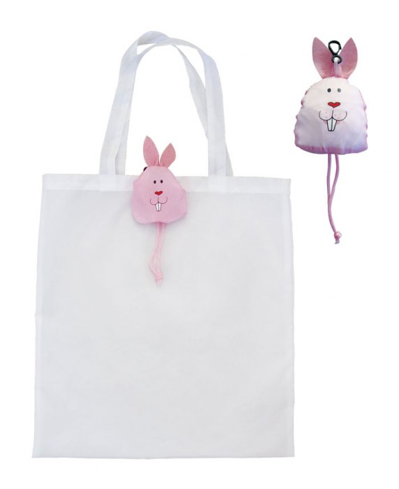 FOLDABLE SHOPPING BAG RABBIT