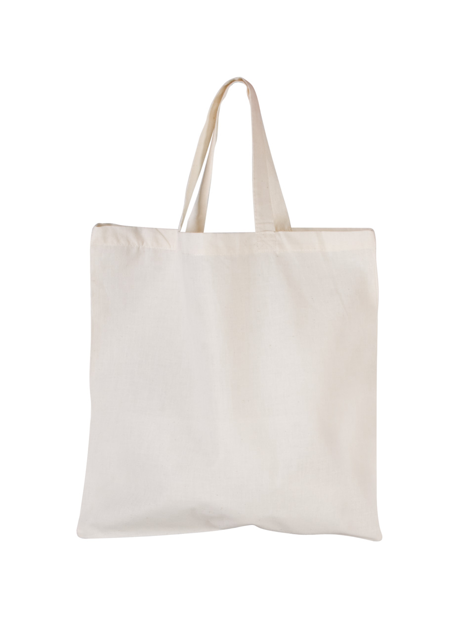 Shorty cotton shopping bag