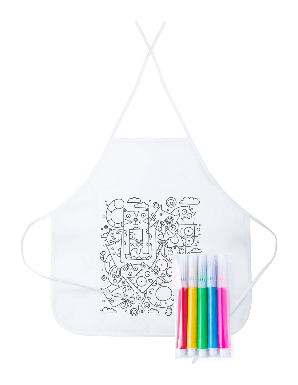 Yolen colouring apron