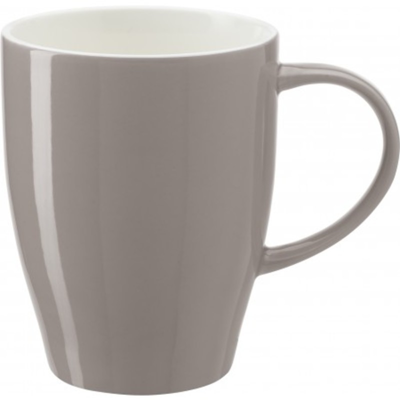 Solid coloured, two tone mug