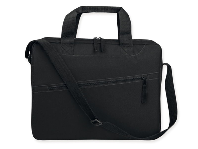 IAN polyester bag for notebook, 600D, Black