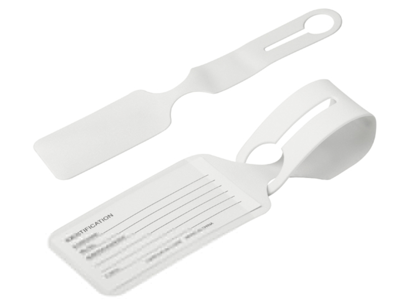 MYTAG plastic tag for luggage, White