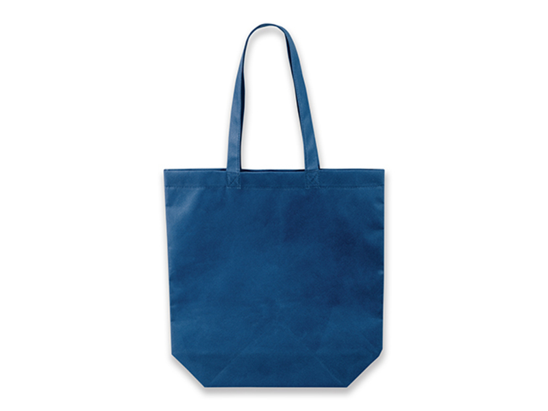 TANAH shopping bag from non-woven textile, 80 g/m2, Blue