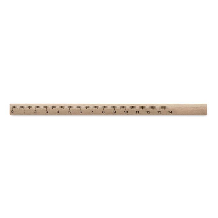 Carpenters pencil with ruler