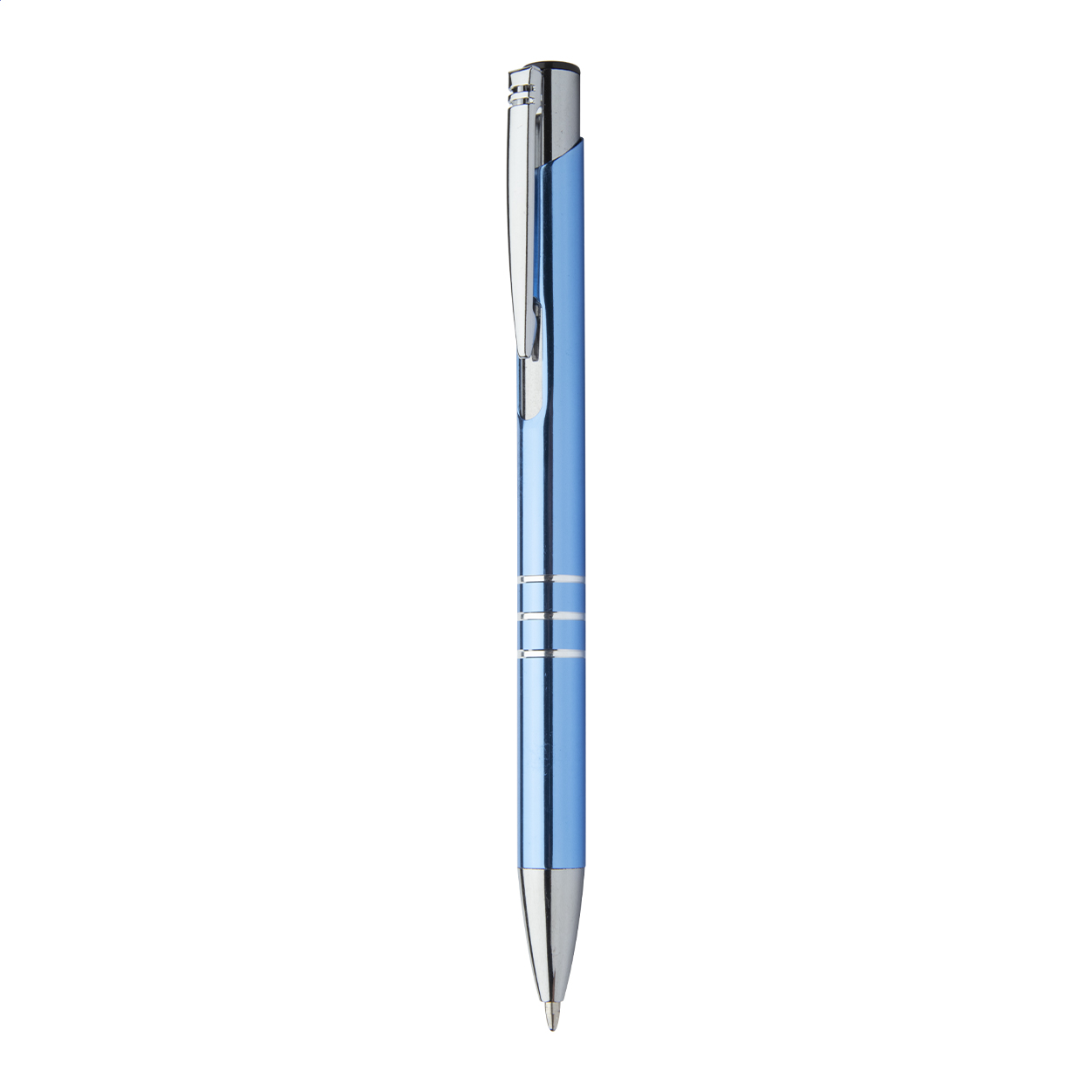 Channel ballpoint pen