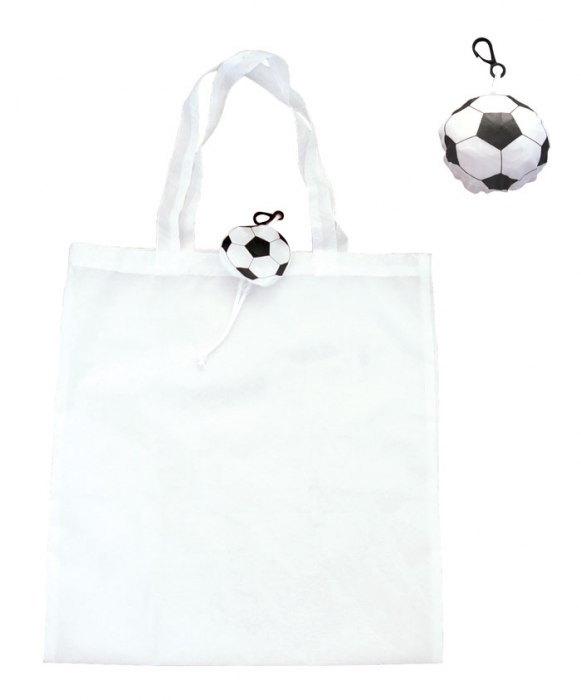 FOLDABLE SHOPPING BAG FOOTBALL BALL