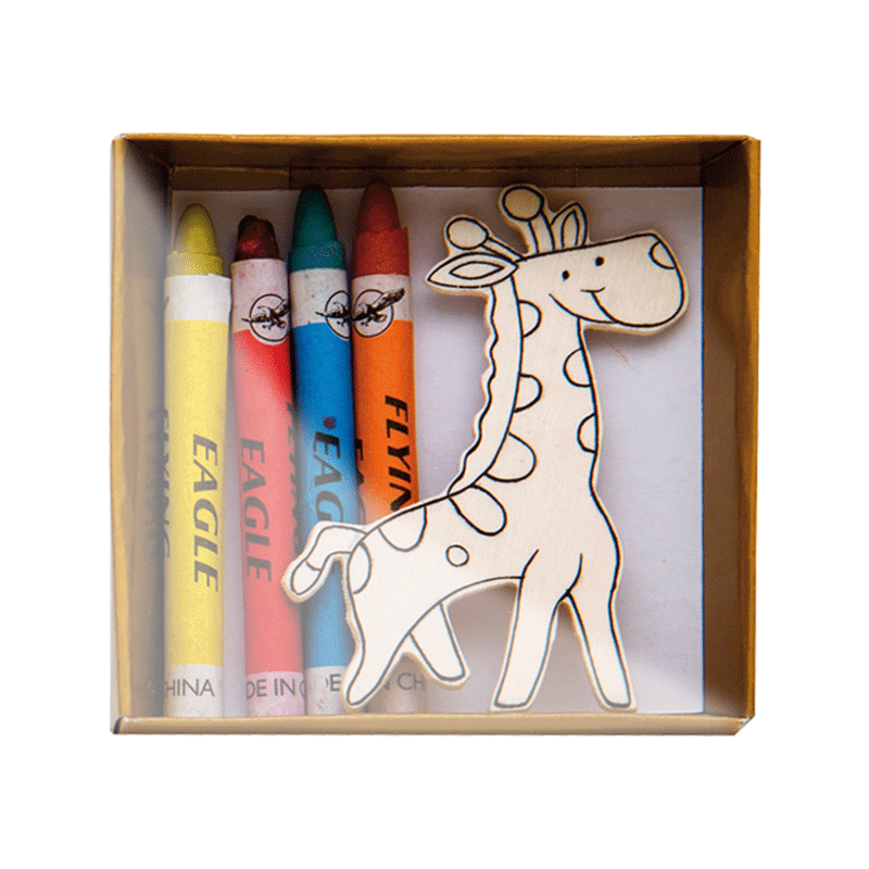 SAFARI SET COL. PENCILS MAGNET