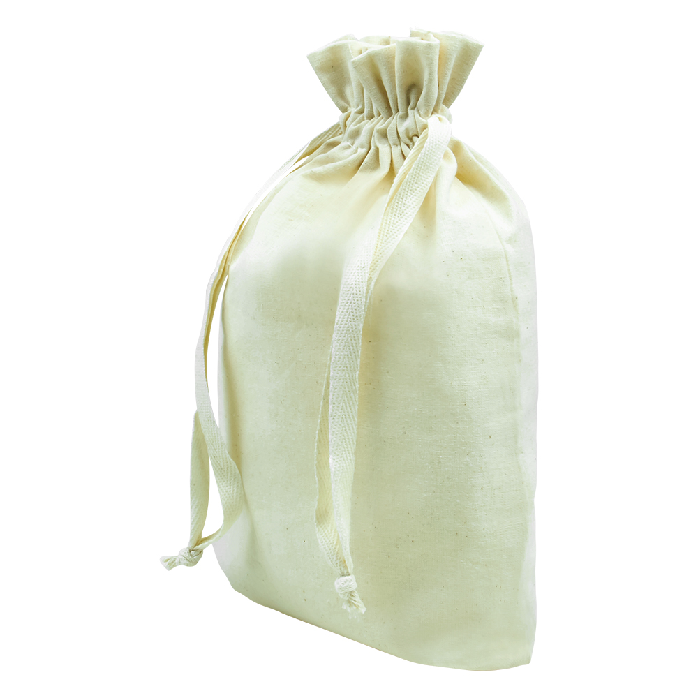 SET OF 10 COTTON BAGS 20X30 CM