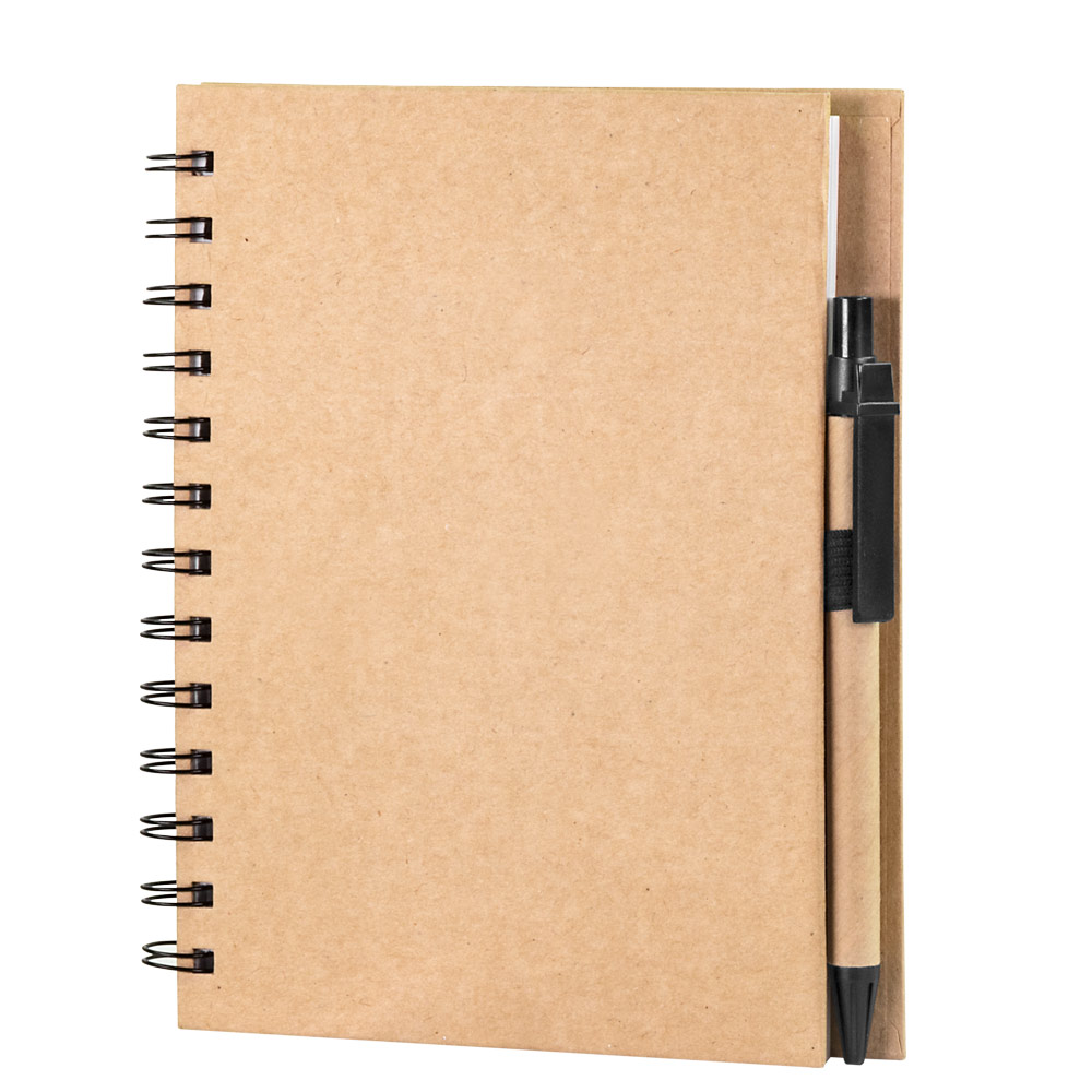  BOARD KRAFT NOTEBOOK WITH PEN