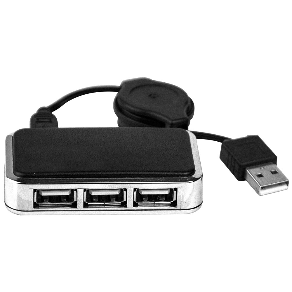 LEATHER 4 PORTS USB